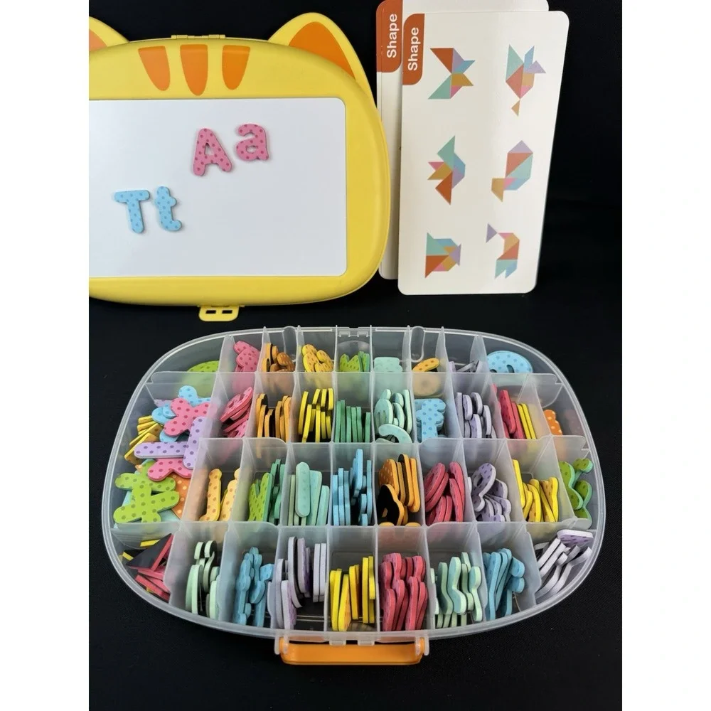 Gigglescope Cat Magnetic Alphabet Set Numbers Shapes & Letters